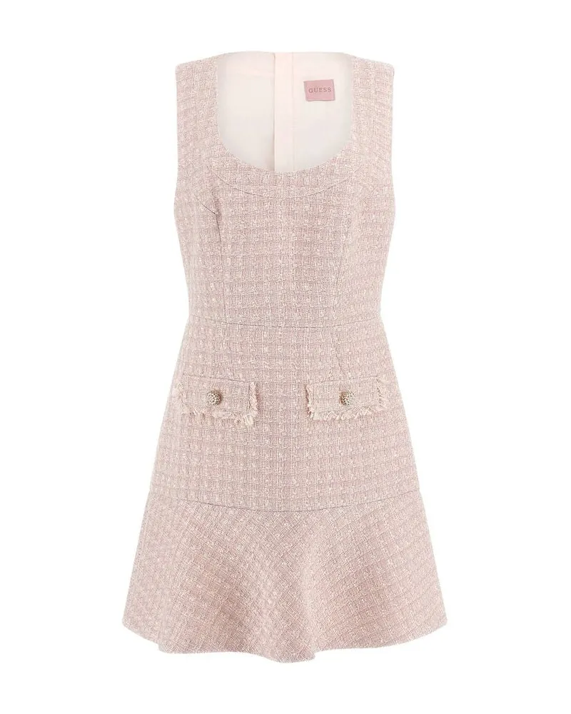 Guess Damen Tweed-Kleid Rose