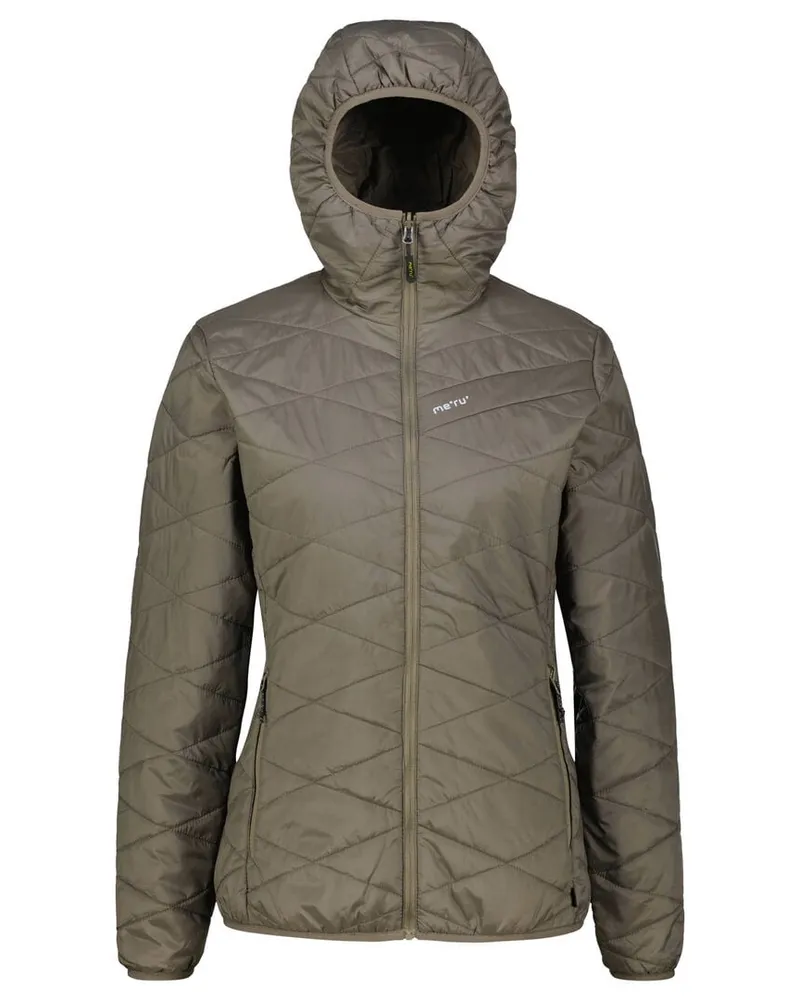 me°ru' Damen Steppjacke ITHARA Coffee