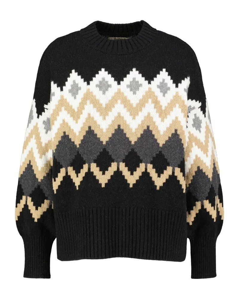Barbour Damen Strickpullover mit Baumwolle und Wolle CECELIA KNIT Mehrfarbig