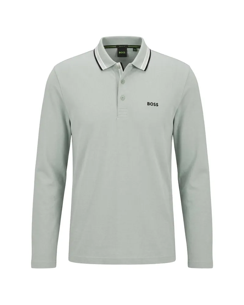 HUGO BOSS Herren Poloshirt PLISY Mint
