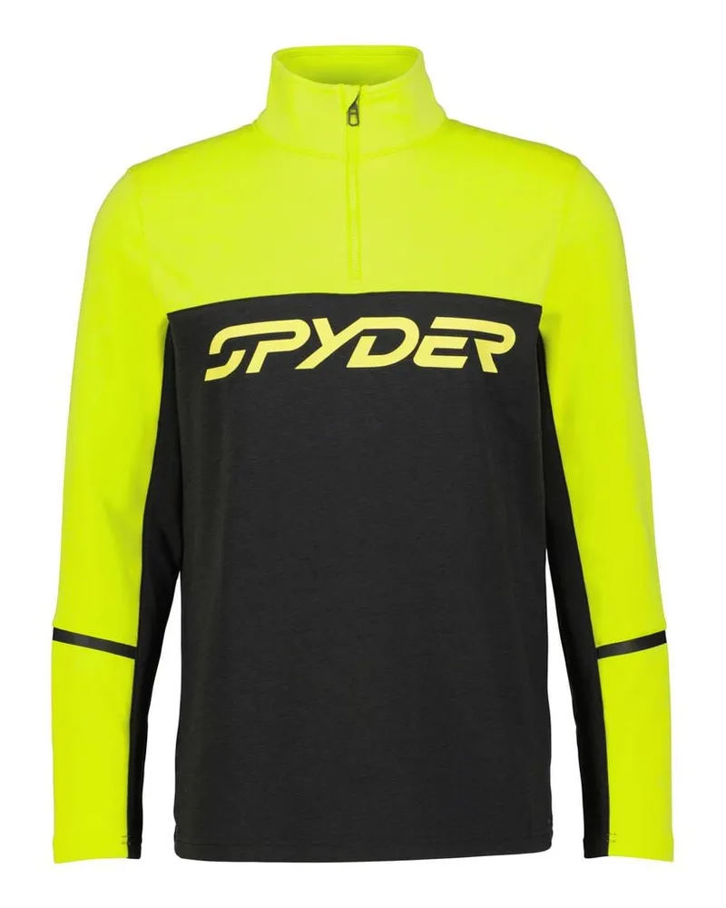 Spyder Herren Sweatshirt SPEED FLEECE 1/2 ZIP Schwarz