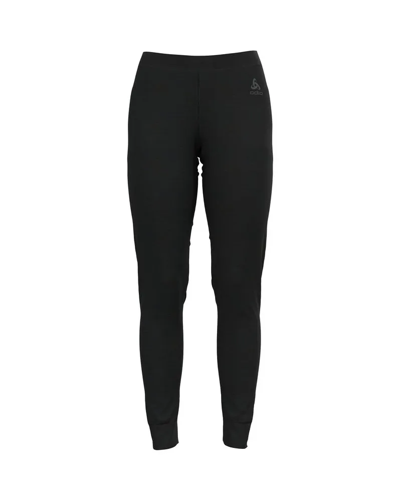 Odlo Damen Funktionshose NATURAL MERINO 200 TIGHTS Schwarz