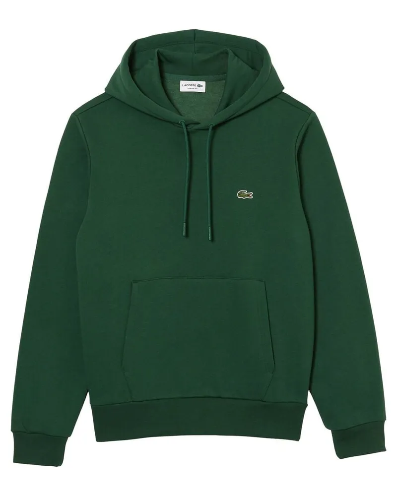 Lacoste Herren Hoodie aus Baumwollmix Grün