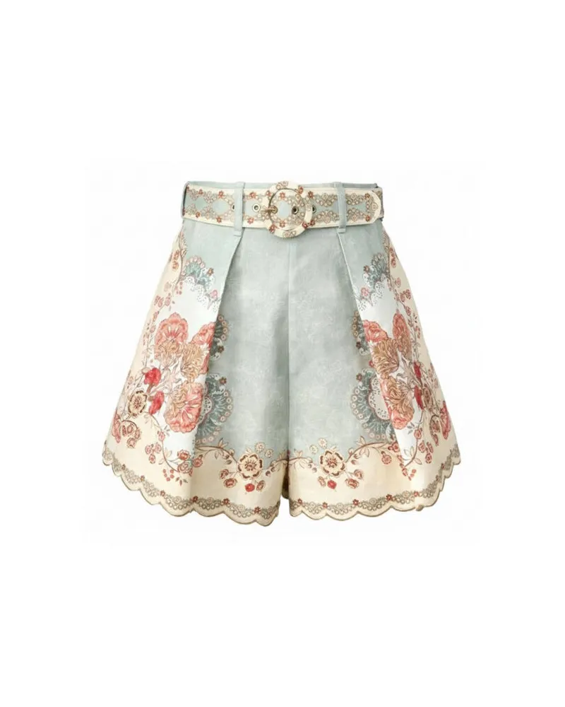 Zimmermann Damen Shorts DAYLIGHT TUCK Mehrfarbig