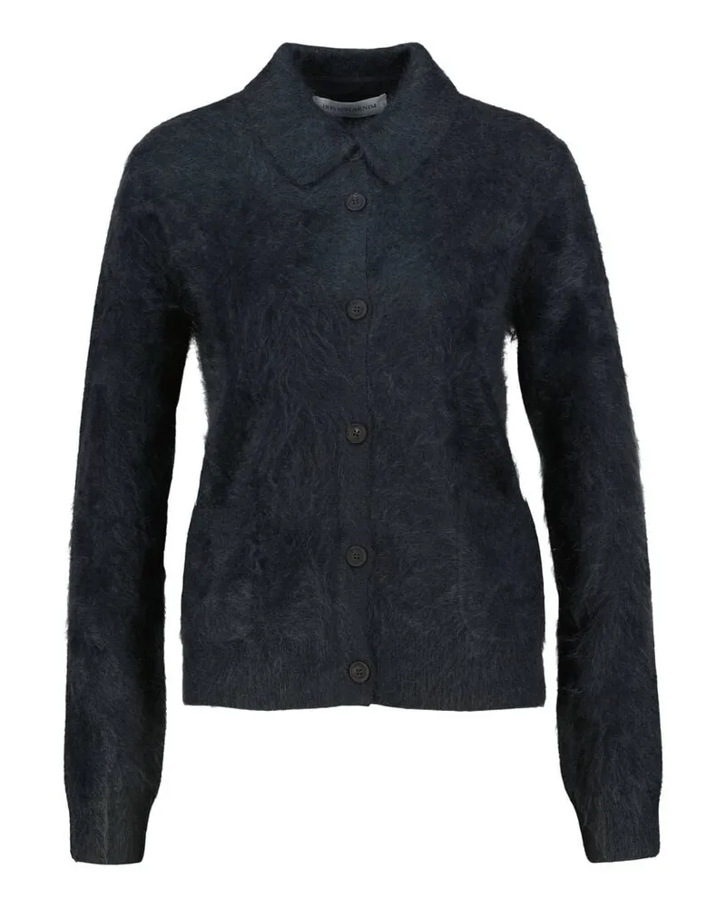 Iris von Arnim Damen Kaschmir-Strickjacke ELYN Anthrazit