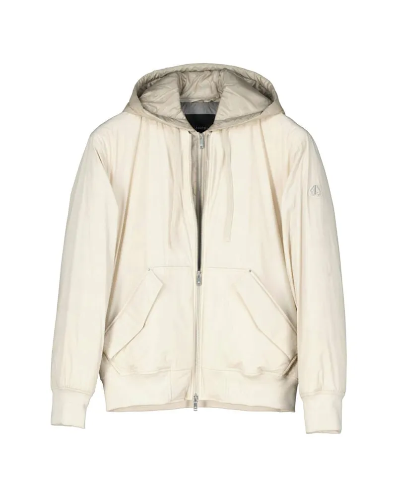 Moose Knuckles Herren Daunenbomberjacke BRIXTON Offwhite