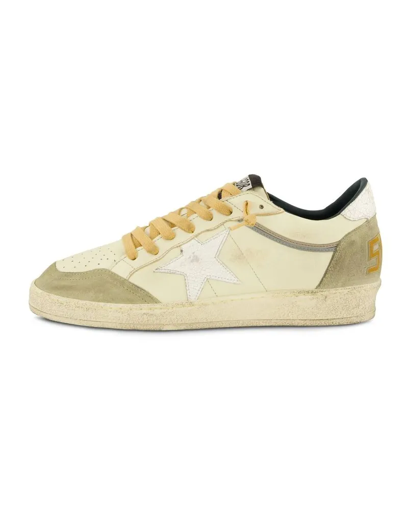 Golden Goose Herren Sneaker BALLSTAR Offwhite