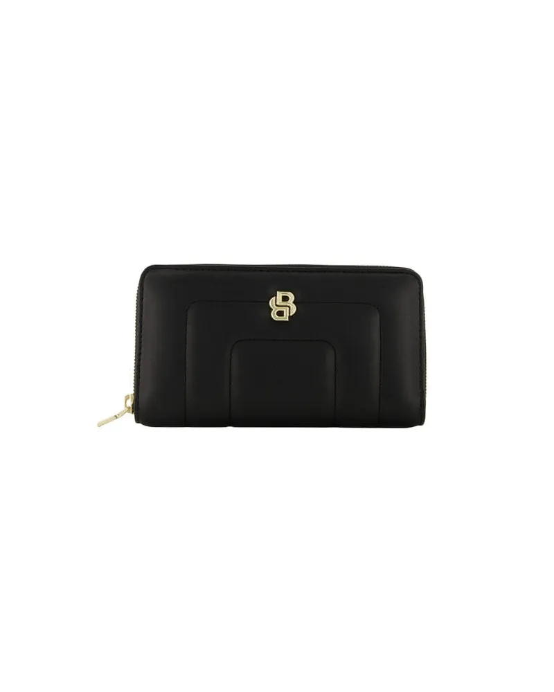 HUGO BOSS Damen Portemonnaie Schwarz