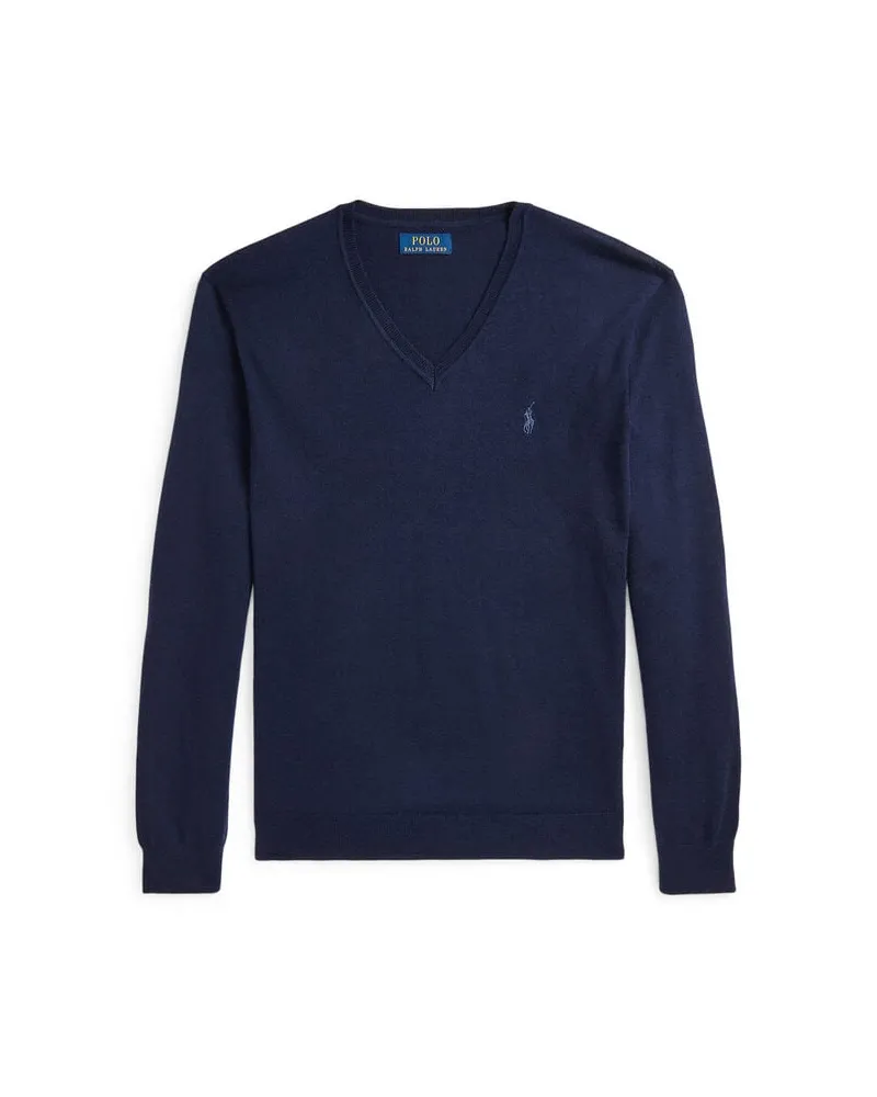 Ralph Lauren Herren Pullover Slim Fit Navy