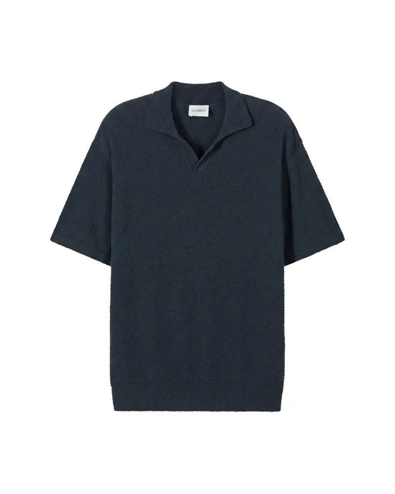 Closed Herren Poloshirt Schwarz