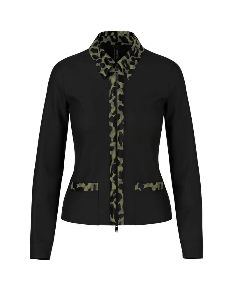 Marc Cain Damen Jerseyblazer Schwarz