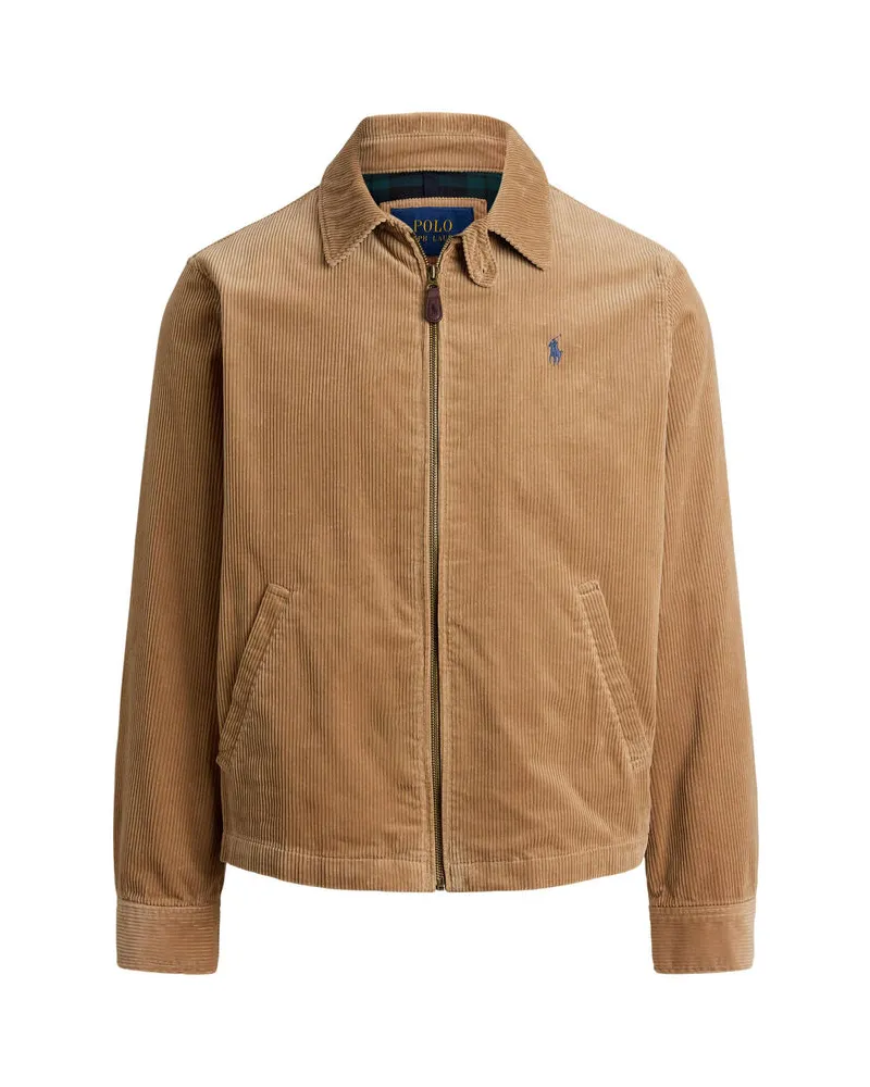 Ralph Lauren Herren Cordjacke aus Baumwolle Khaki