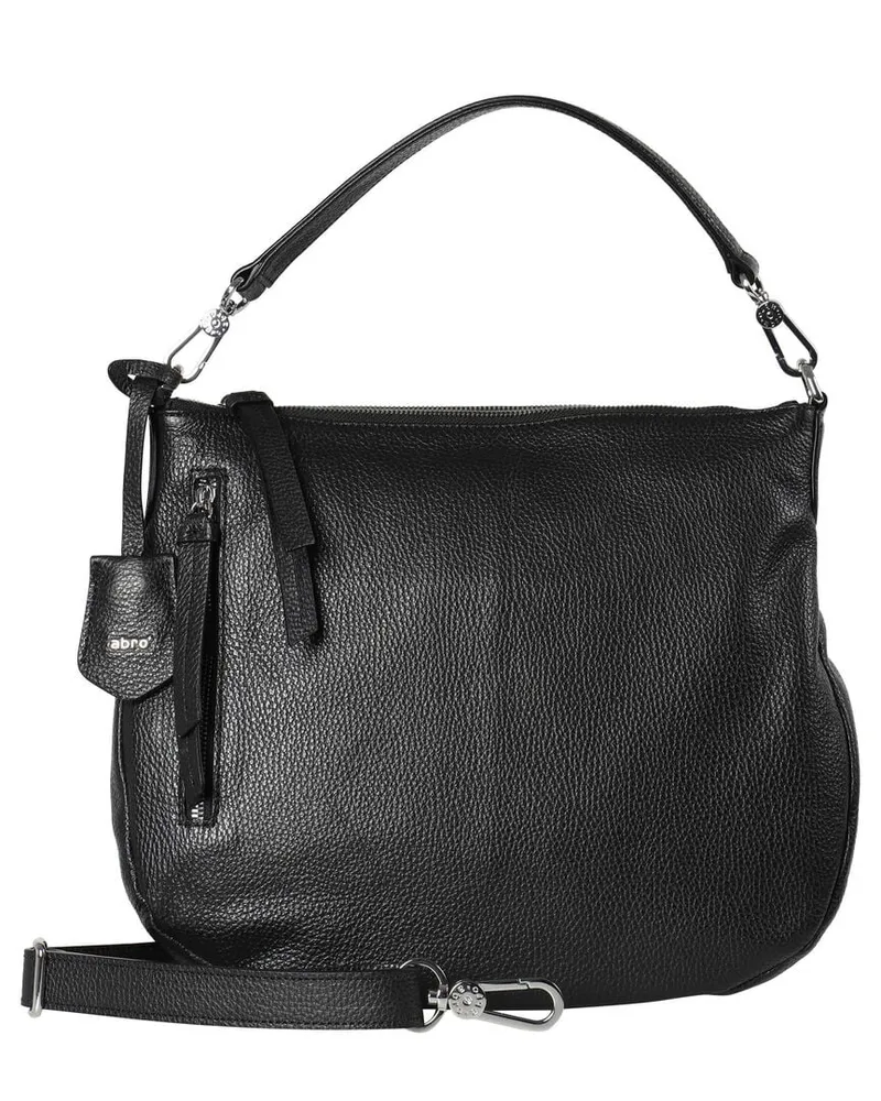 Abro Damen Hobotasche JUNA SMALL Schwarz