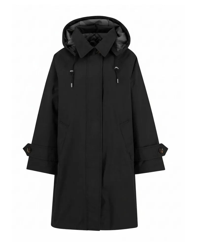 Barbour Damen Parka GRS SADIE WP MILITARY wasserdicht Schwarz