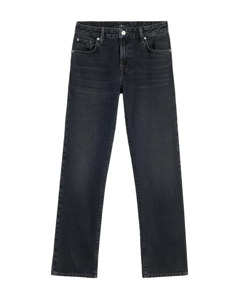 7 for all mankind Damen Jeans CALIE Straight Fit Darkblue