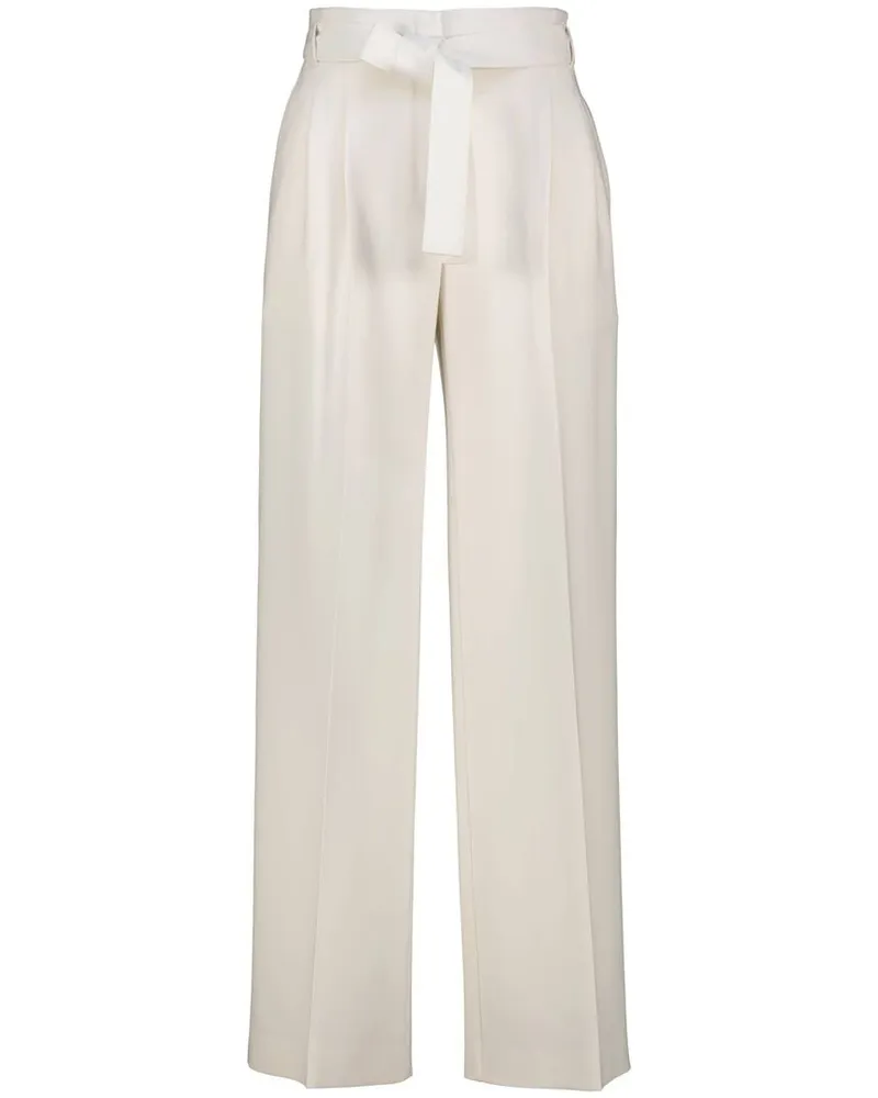 HUGO BOSS Damen Hose TAPIANA Weiss
