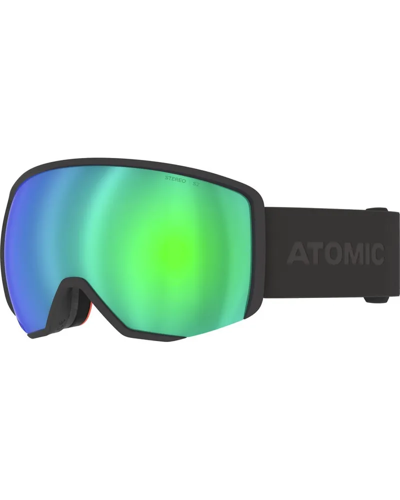 Atomic Skibrille REVENT L STEREO Large Fit Schwarz