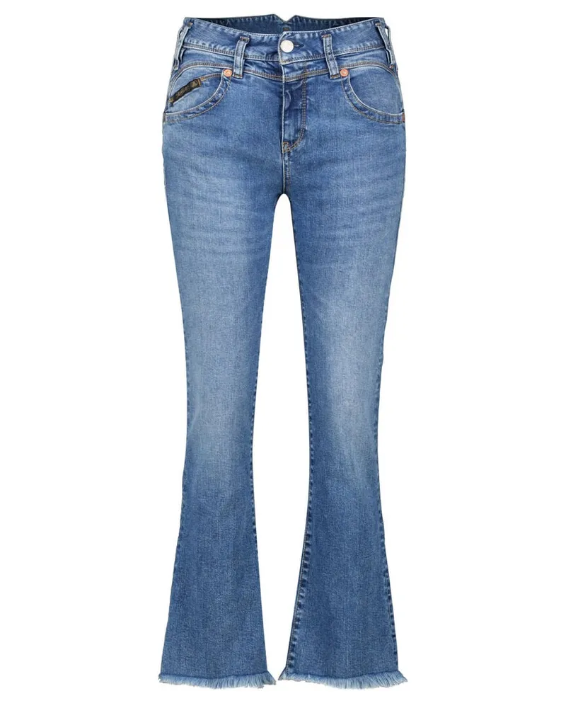 Herrlicher Damen Jeans  PEARL BOOT mit Bio-Baumwolle Blue