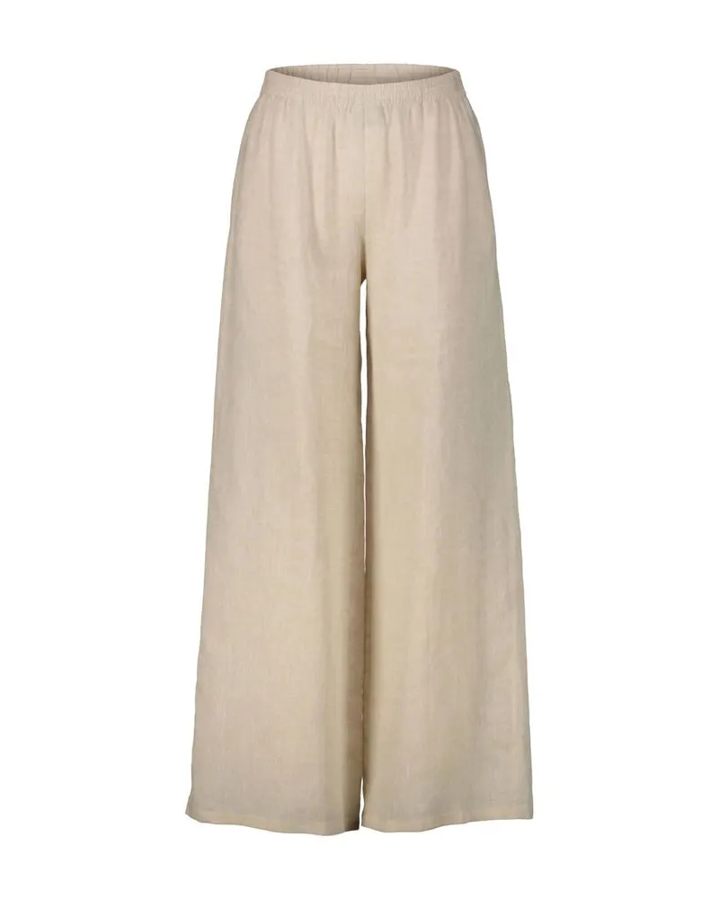 Fabiana Filippi Damen Leinenhose Loose Fit Sand