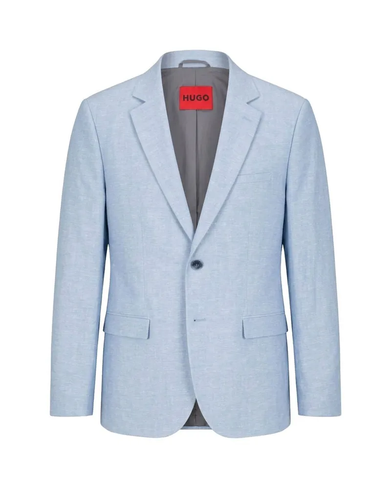 HUGO BOSS Herren Sakko ARTI253X Blau