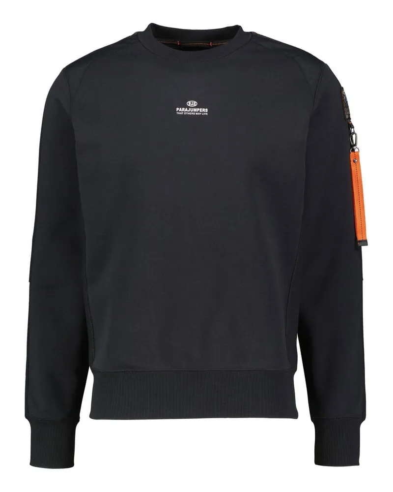 Parajumpers Herren Sweatshirt SABRE BASIC Schwarz