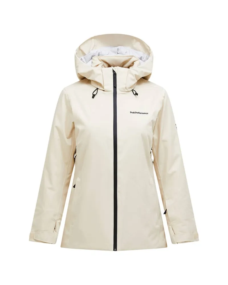 Peak Performance Damen Skijacke ANIMA HIPE® 2L Insulated Beige