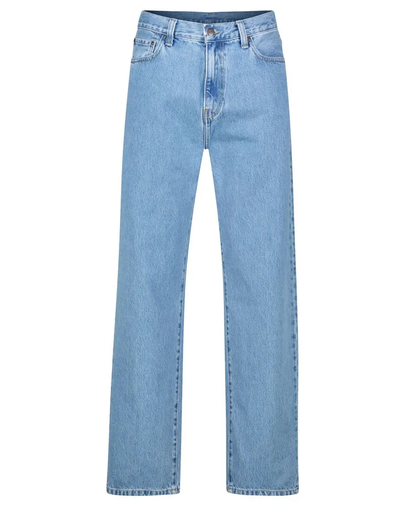 Carhartt WIP Herren Jeans AARON Regular tapered Fit Bleached