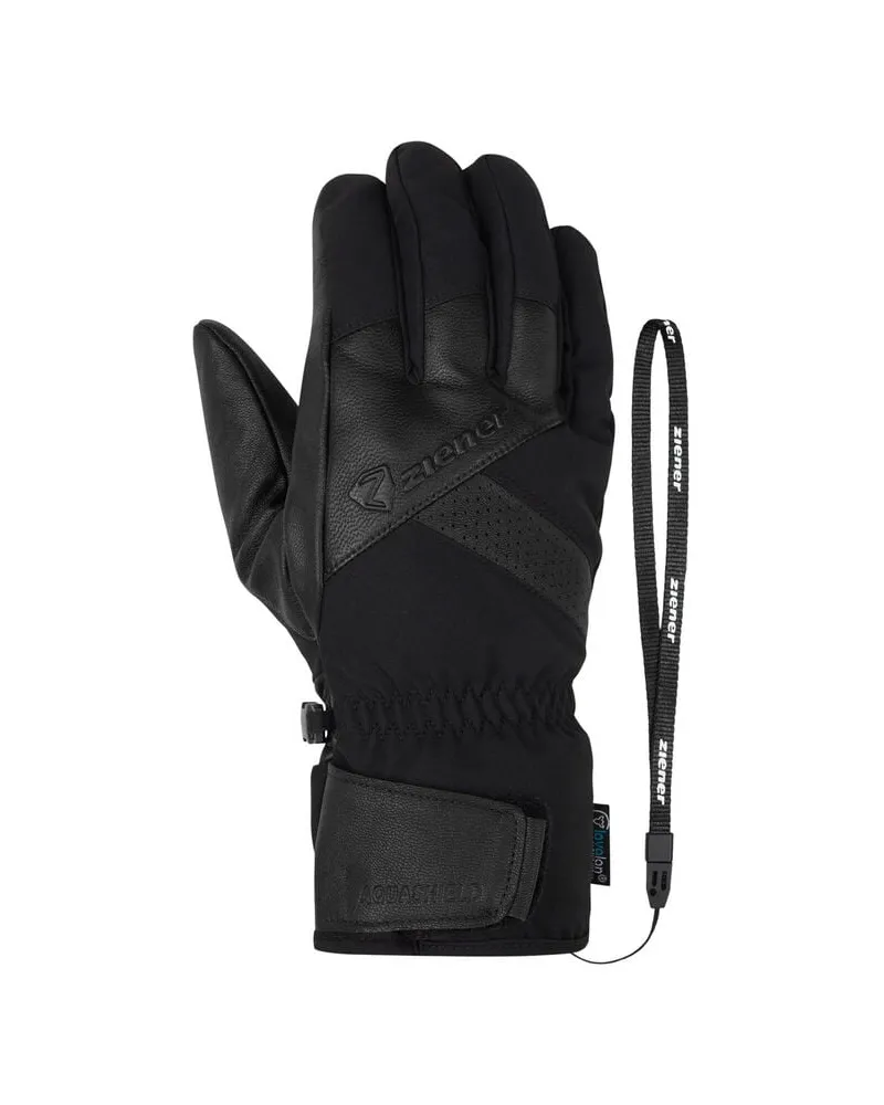 Ziener Skihandschuhe GETTERO-Z AS AW Schwarz