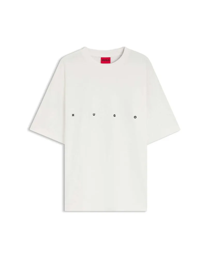 HUGO BOSS Herren T-Shirt DARISO Offwhite