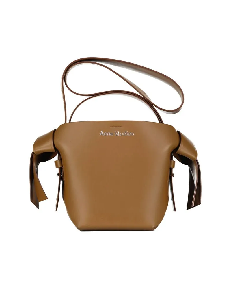 Acne Studios Damen Umhängetasche MUSUBI MINI Nougat