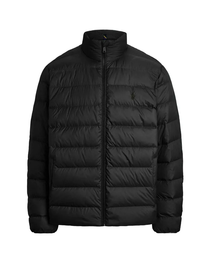 Ralph Lauren Herren Daunenjacke packbar und wasserabweisend Schwarz