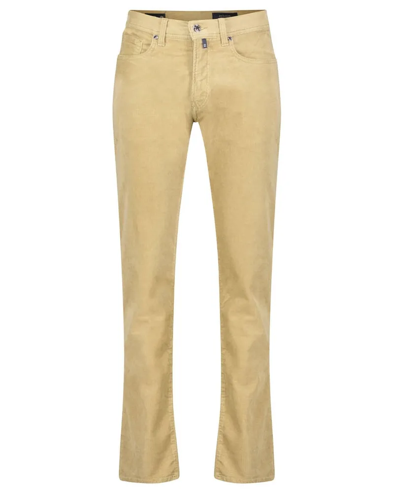 Pierre Cardin Herren Cordhose PC-LYON Tapered Fit Beige