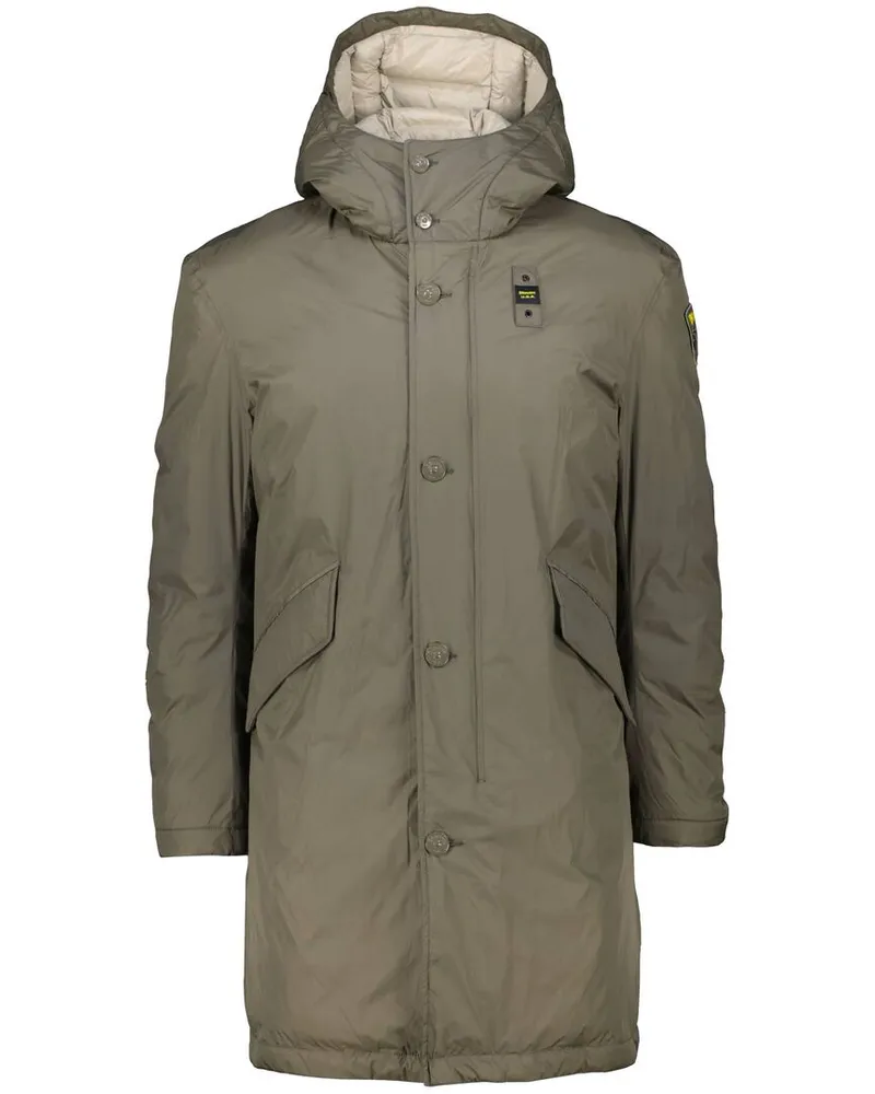 Blauer Herren Mantel mit Wattierung FAYWOOD Braun