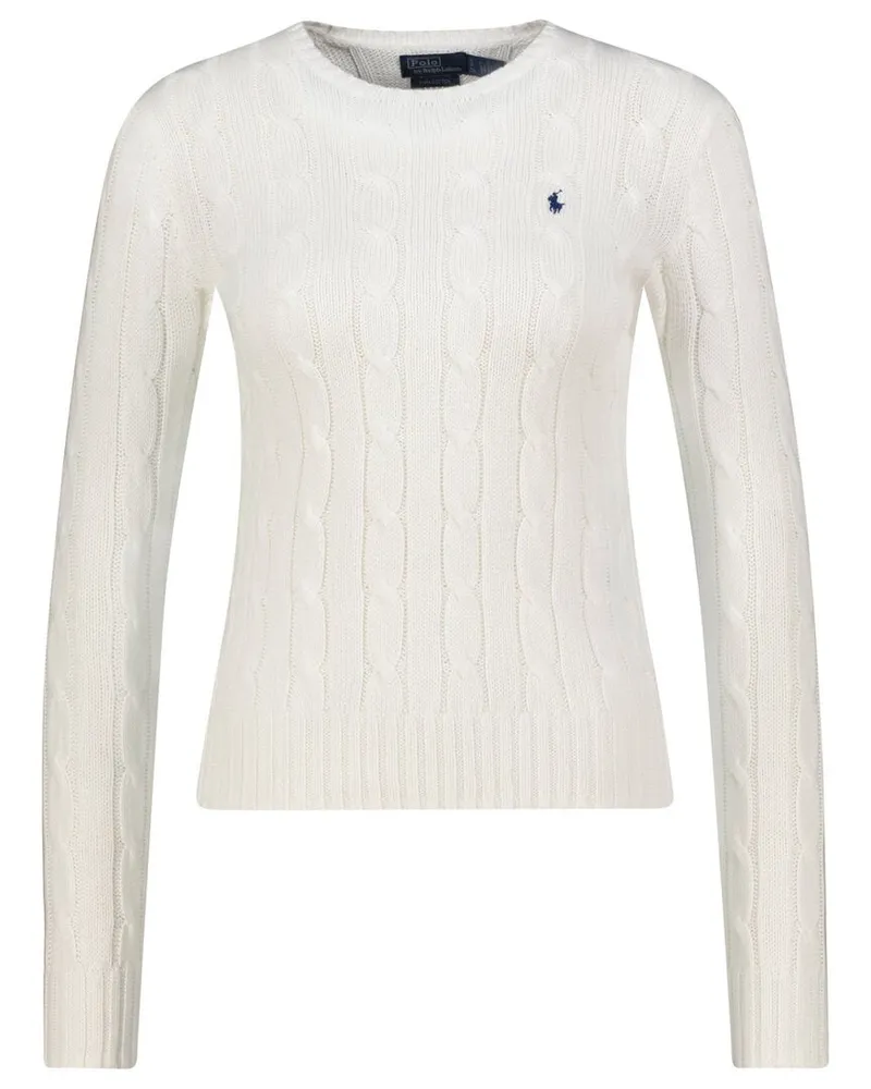 Ralph Lauren Damen Strickpullover Weiss