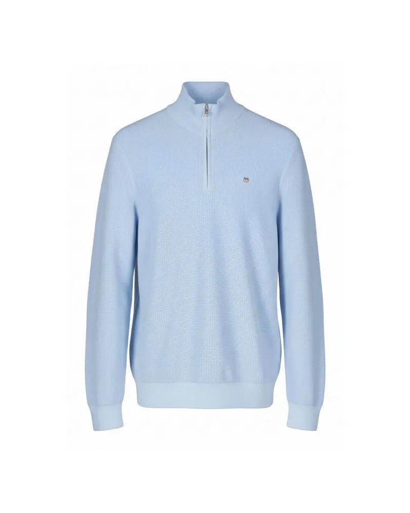 Gant Herren Sweatshirt mit Bio-Baumwolle Bleu