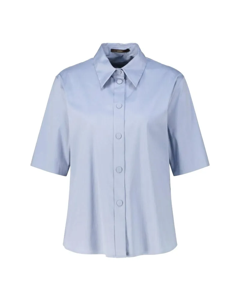 windsor. Damen Bluse aus Baumwollstretch Türkis
