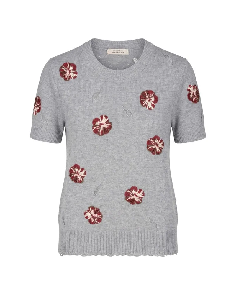 Dorothee Schumacher Damen Pullover BLOOMING STATEMENTS Grau