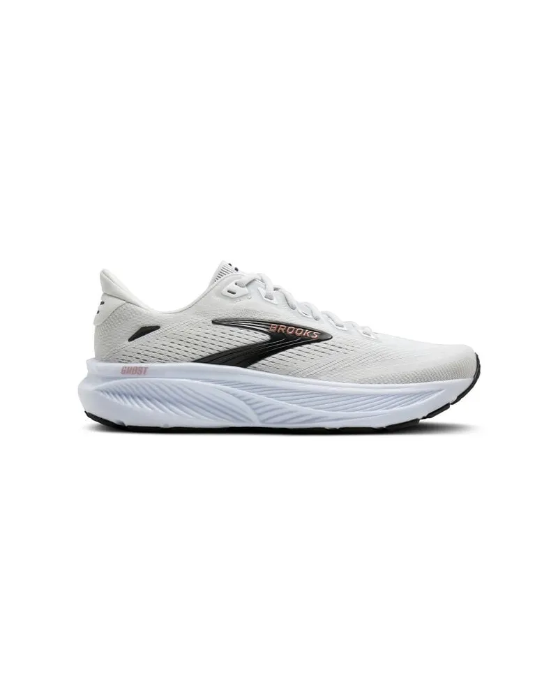Brooks Damen Laufschuhe GHOST 18 Weiss-gold
