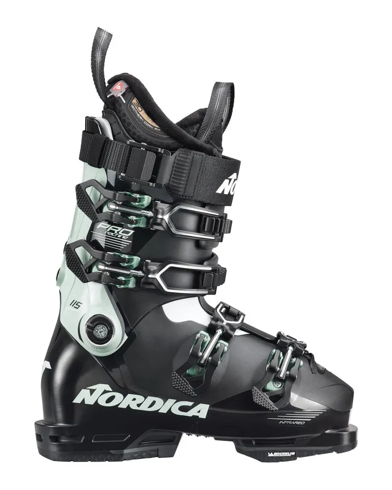 Nordica Damen Skischuhe PRO MACHINE 115 W (GW Schwarz