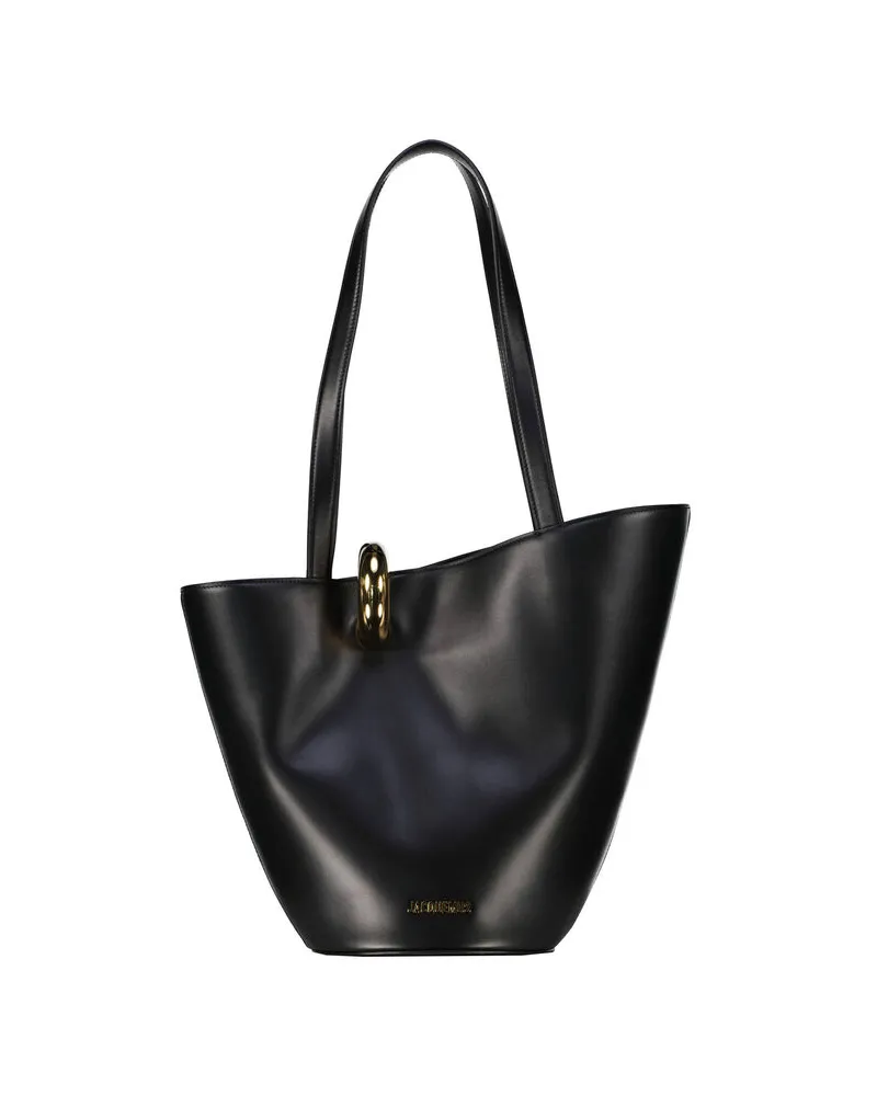 Jacquemus Damen Shopper LE BAMBOLA MOYEN Schwarz
