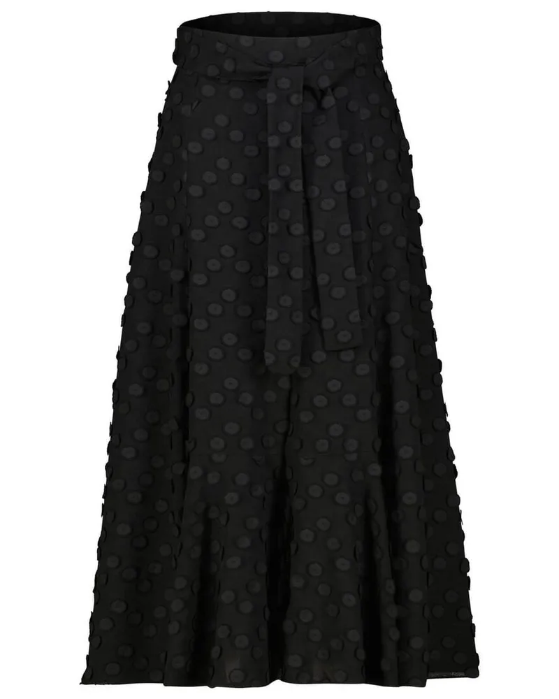 Akris Damen Rock BOHO Schwarz