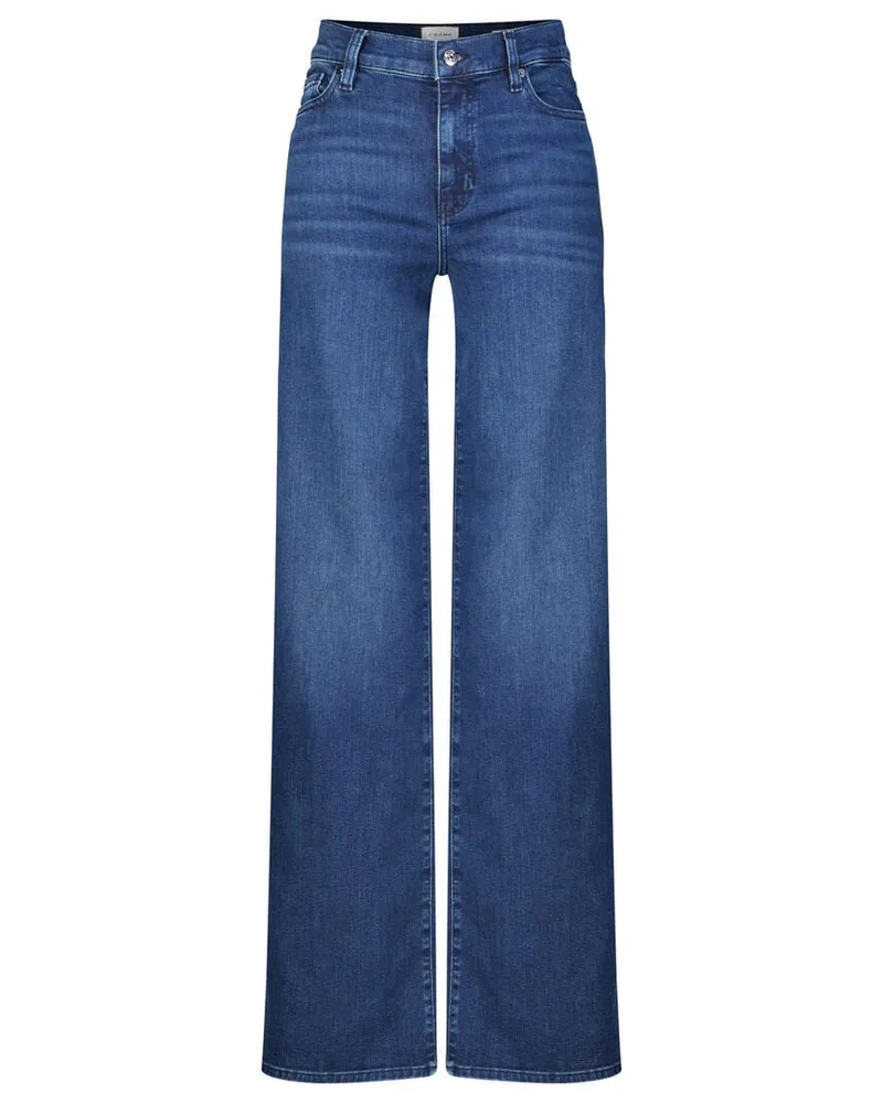 Frame Denim Damen Jeans LE SLIM PALAZZO LONG Darkblue