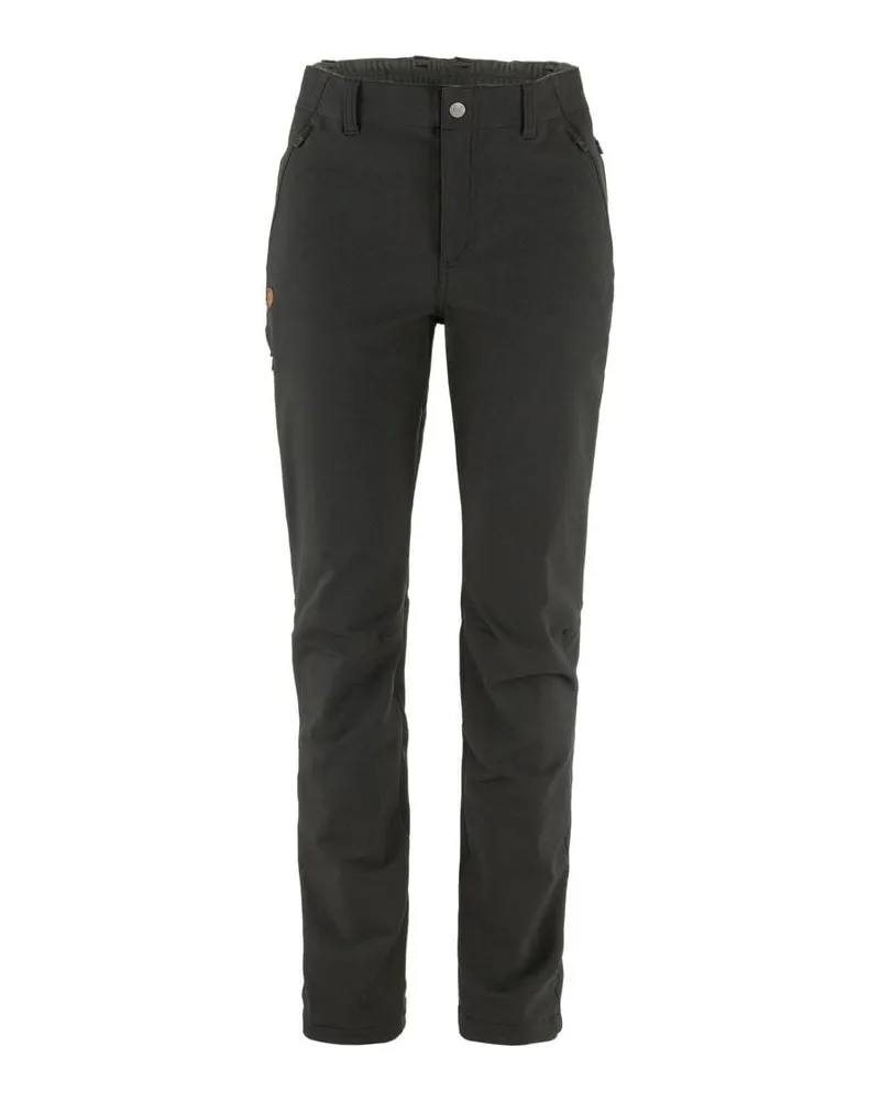 Fjäll Räven Damen Berghose ABISKO WINTER STRETCH Schwarz
