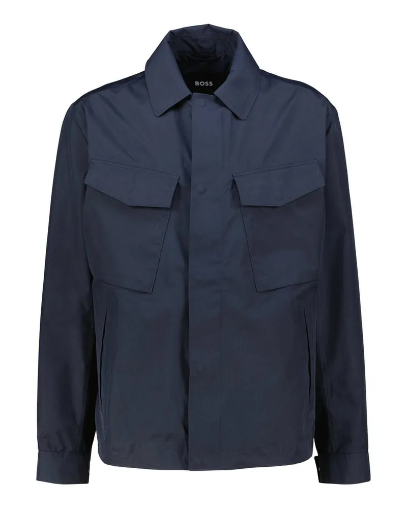 HUGO BOSS Herren Jacke P-COSAN-GORETEX Marine