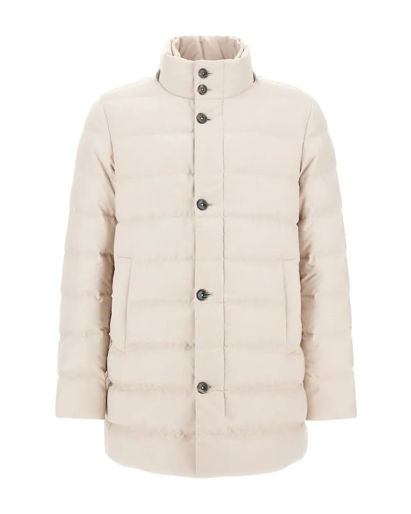 Herno Herren Daunenjacke Offwhite