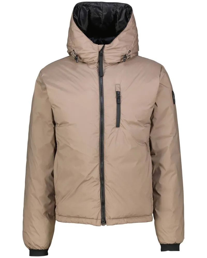 Canada Goose Herren Daunenjacke mit Kapuze LODGE Taupe