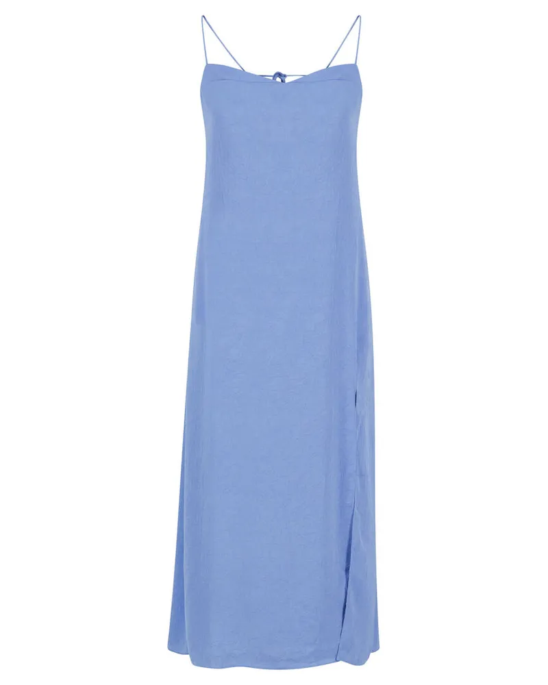Baum und Pferdgarten Damen Kleid ALEENA Blau