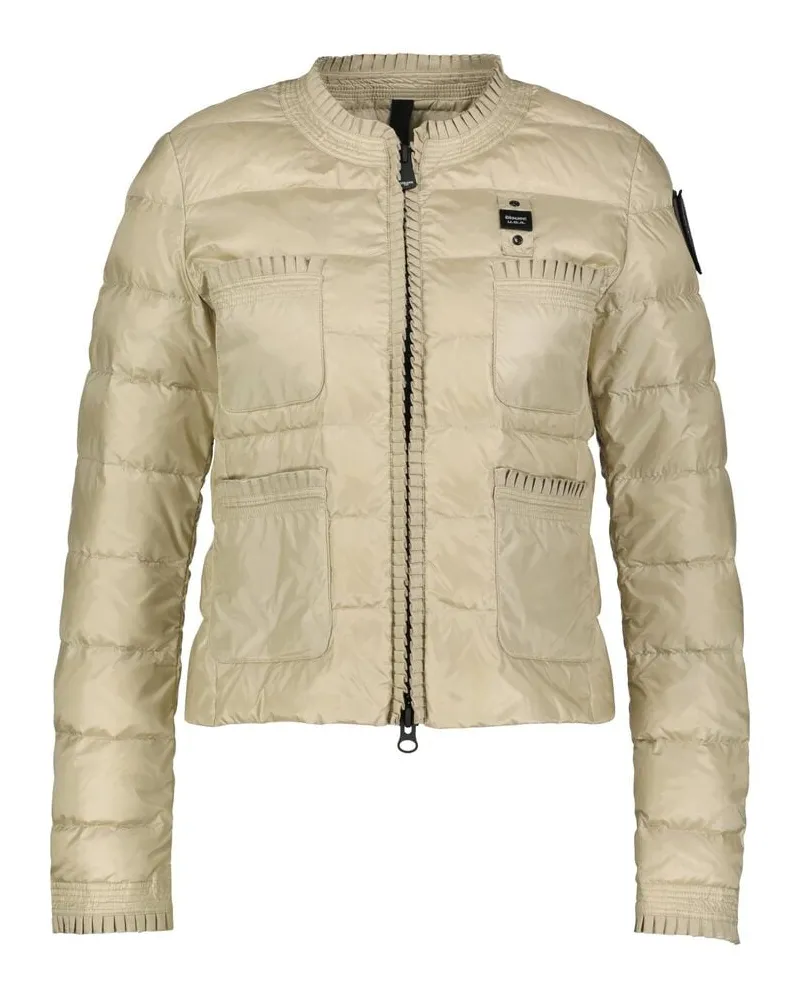 Blauer Damen Daunenjacke ROSE Vanille