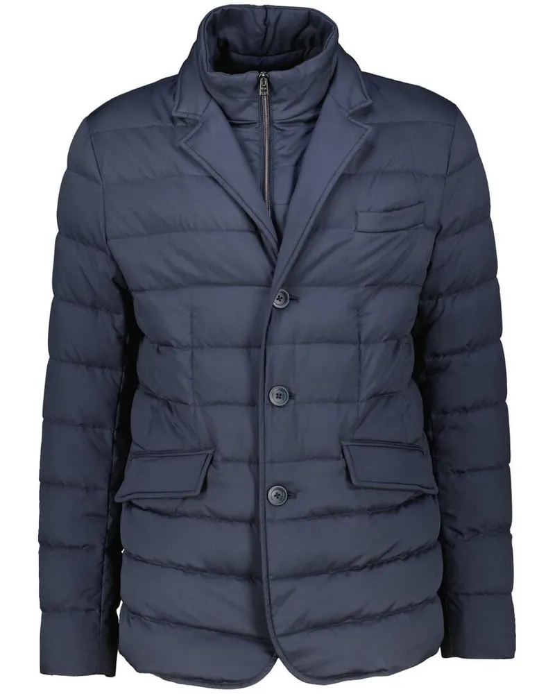 Herno Herren Blazerjacke mit Daune Marine