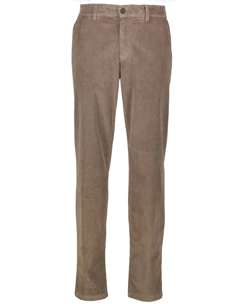 Eurex by Brax Herren Cordhose mit Komfortbund THILO Regular Fit Braun